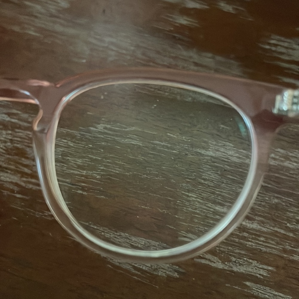 Warby Parker Sadie 625 clear pink eyeglasses - Picture 9 of 15